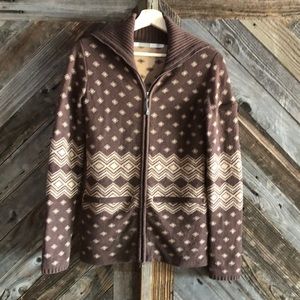 Athleta Teton Full Zip Sweater